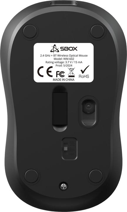 Actual product image Sbox WM-602 Black Wireless (Wireless)