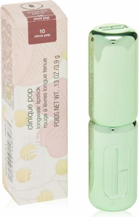 Actual product image Clinique Pop Longwear Lipstick Matte Clove Pop