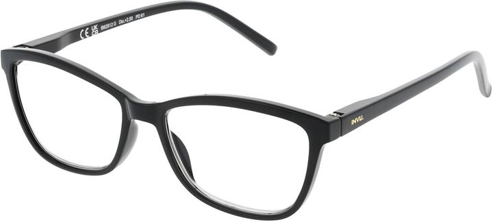 Invu Lesebrille Morrison Stärke +1.50 Black mit Etui