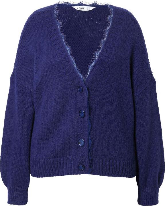 Immagine prodotto Studio Untold Cardigan dal taglio oversize con orli di pizzo e maniche lunghe (46, 48)
