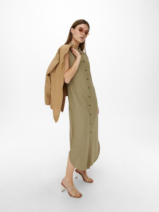 Produktbild Only Langes Leinen- Blusenkleid (S)