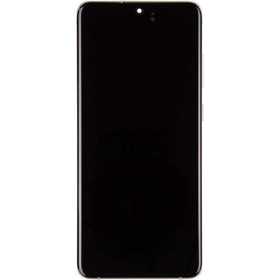 Samsung LCD-Display + Touch-Einheit G988 Galaxy S20 Ultra Cosmic White (Service Pack) (Display, Gala