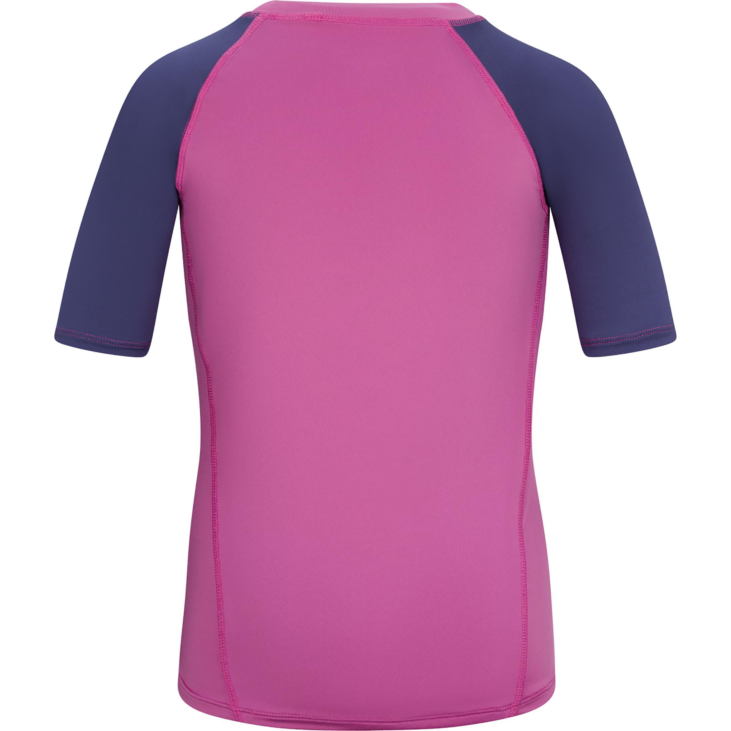 Thumbnail - Trollkids, Unisex, Funktionsshirt, Kid's Kvalvika T (110), Rosa, 110