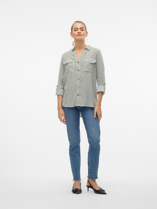 Image du produit Vero Moda Vmbumpy L/S Shirt New Wvn Ga Noos (XXL)