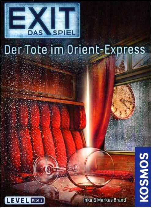 Actual product image Kosmos Exit - The Dead Man on the Orient Express (German, 1 - 4 Players)