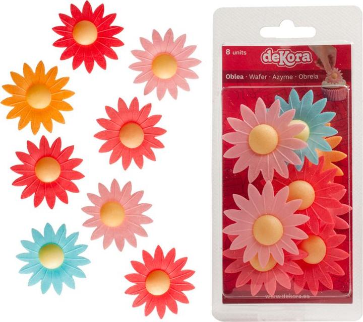 Immagine prodotto Dekora Decorazione commestibile - Margherite (8 pz) (9 x)