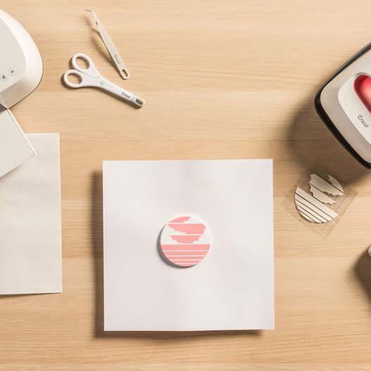 Image du produit Cricut Pellicule thermocollante Éclaboussure d'encre infusible pour aquarelle