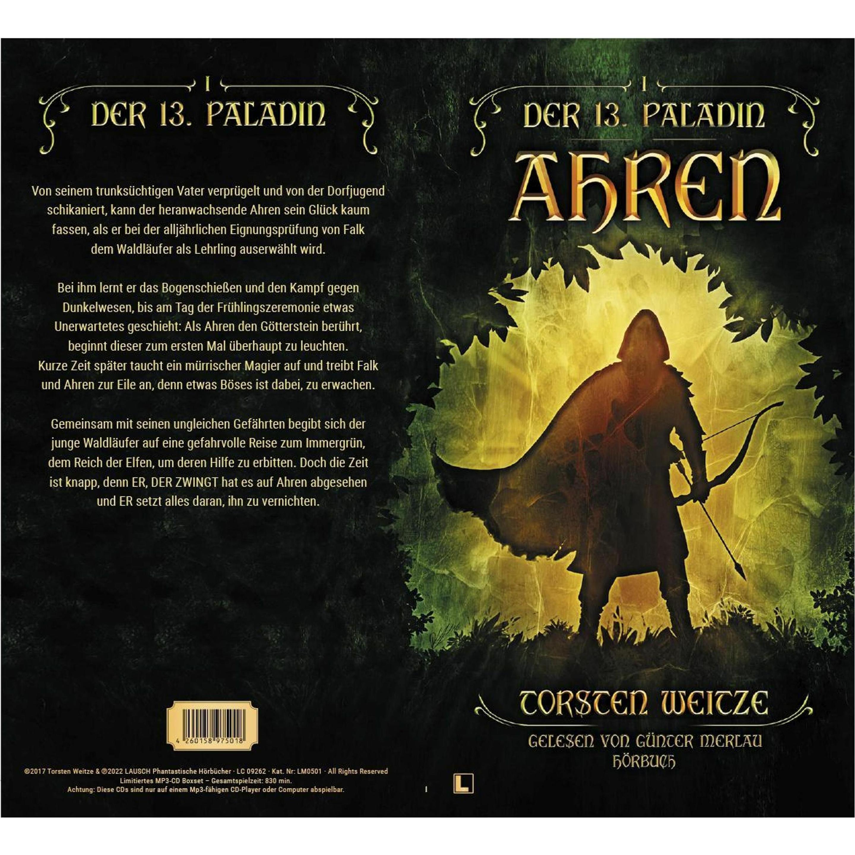 Ahren: Der 13. Paladin Band I, Hörbücher von Torsten Weitze