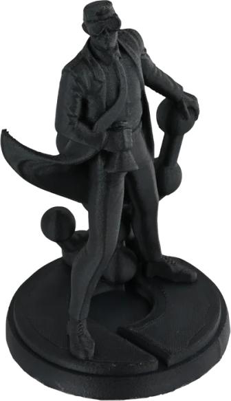 Actual product image Polymaker Fiberon™ PPS-CF10 (PP, 1.75 mm, 500 g, Black)