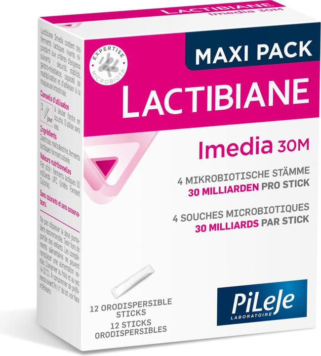 Produktbild Lactibiane Imedia Sticks (12 Stück, 30 g)