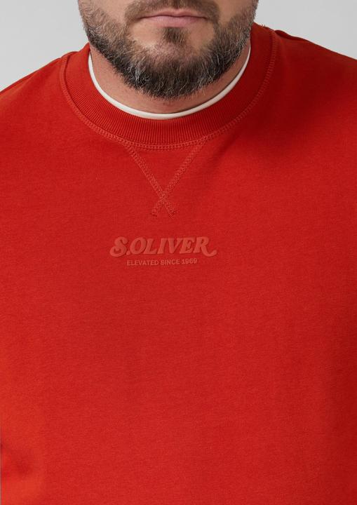 Produktbild s.Oliver Sweatshirt Wärmendes Sweatshirt mit Logo-Artwork (3XL)