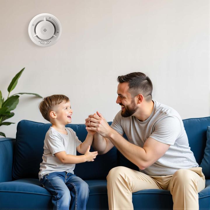 Produktbild Wiltec Rauchmelder vernetzt Funk Feuermelder 10 Jahre Batterie Brandmelder