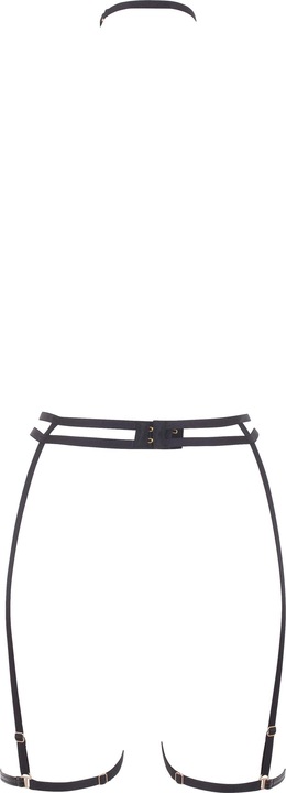 Produktbild Bluebella Edena Harness mit Strumpfhalter schwarz (44)