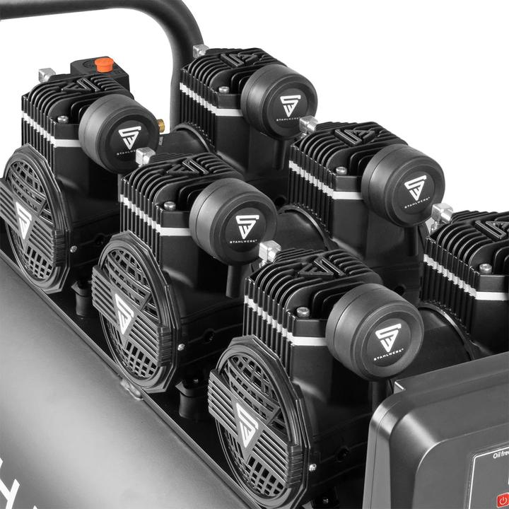Actual product image Stahlwerk Compressor ST-1010 Pro 10 bar, 6.5 hp, 4.8 kW, 630 l/min, 100 l tank (10 bar, 100 l)