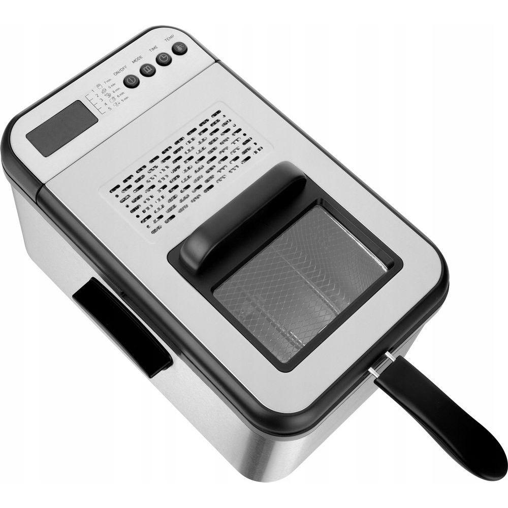 Sencor SFR 8200SS, Fritteuse, Silber