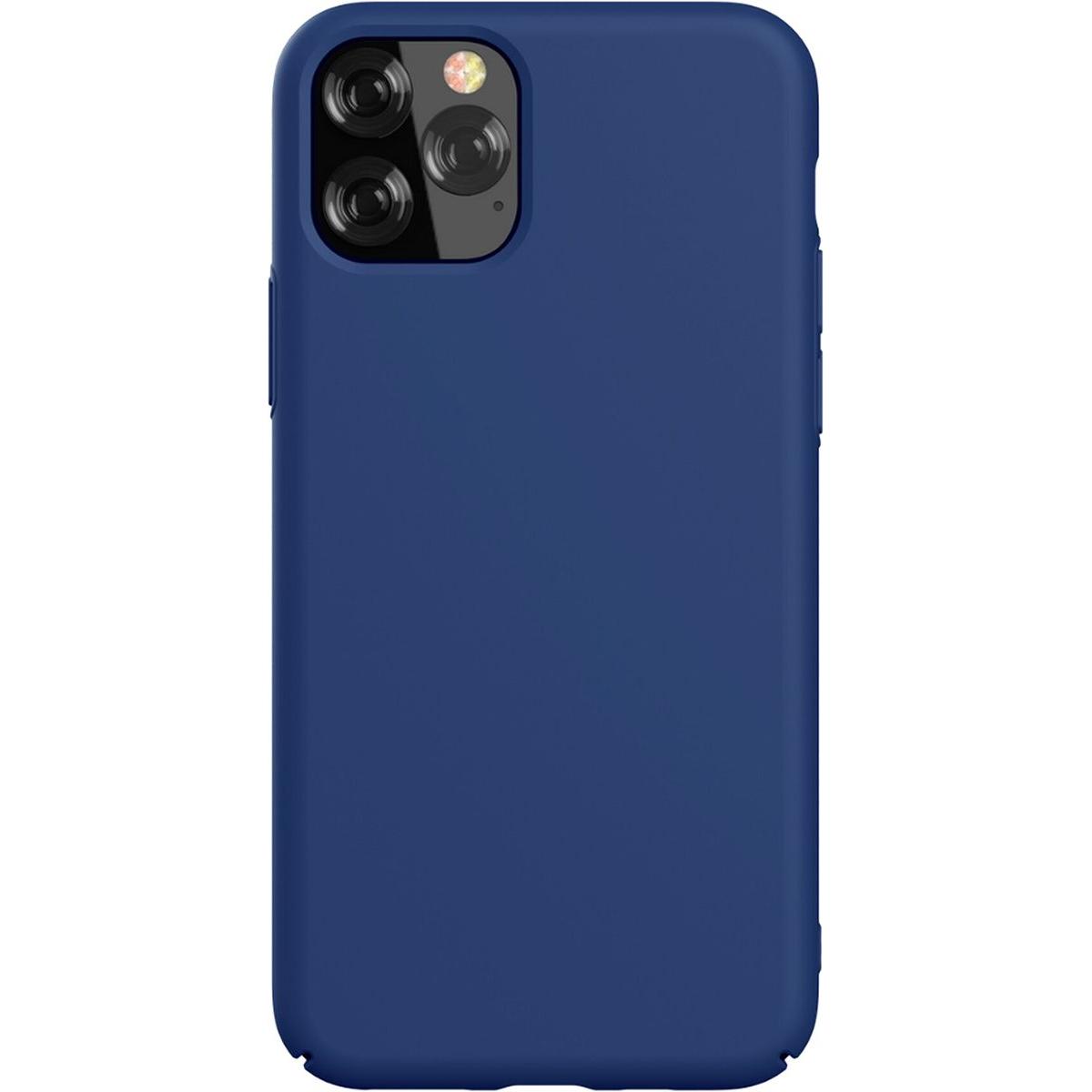 Devia Nature Series Silicone Case iPhone 11 Pro Max blue (Apple iPhone 11 Pro Max), Smartphone Hülle, Blau