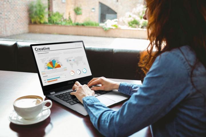 Produktbild ASUS VivoBook Flip 14 – TP412FA-EC411T (14", 512 GB, 8 GB, CH, Intel Core i3-8145U)