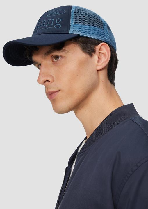 Image du produit S.Oliver Kappe Kappe mit Ford®-Artwork aus Mesh (Taille unique)