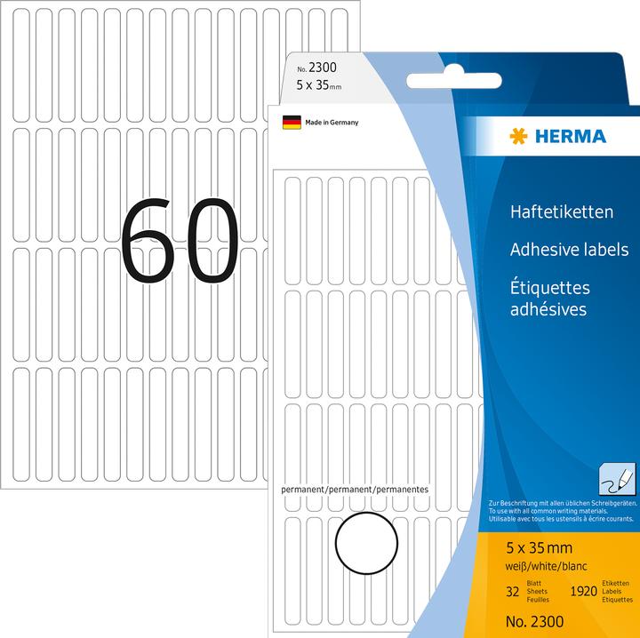 Actual product image HERMA Multipurpose labels