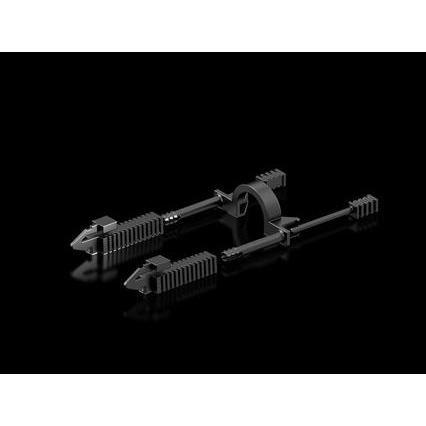 Rittal PDU Universalverriegelung fuer C14/C20 Stecker, Serverschrank Zubehör, Schwarz