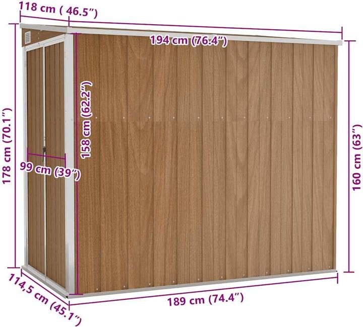 Actual product image vidaXL Rosie