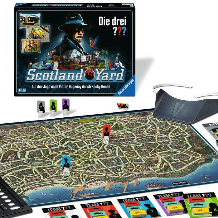Actual product image Ravensburger Die drei??? Scotland Yard - Gesellschaftsspiel & Brettspiel ab 8 Jahre (German)