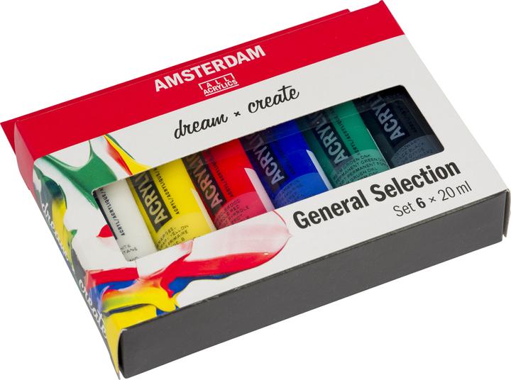 Actual product image Amsterdam Starter Set (Multicoloured, 20 ml)