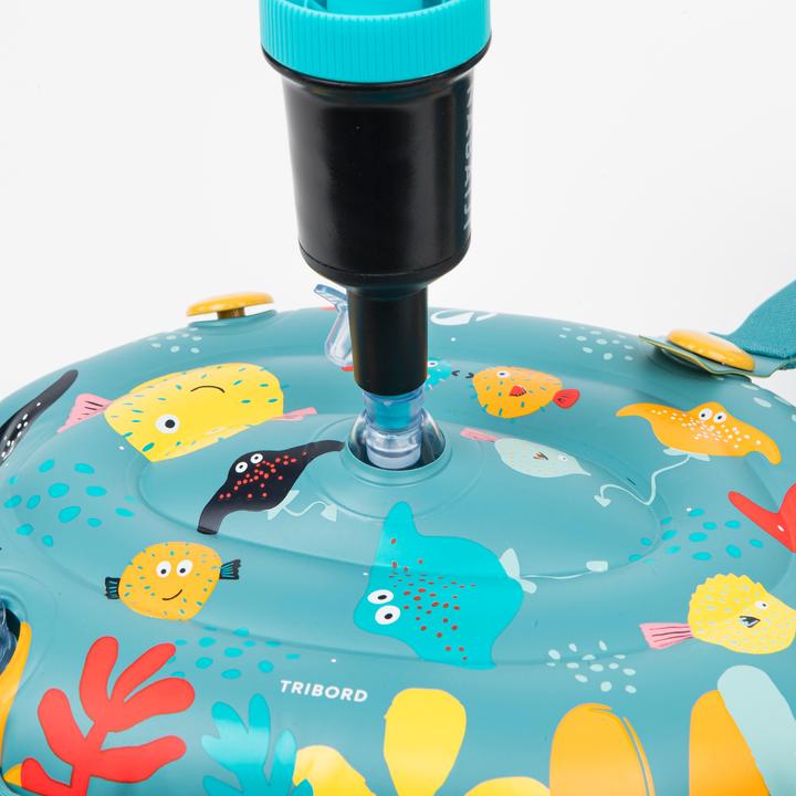 Image du produit Nabaiji Brassards ceinture évolutifs de piscine Enfant 15-30kg - Tiswim allwish bleu