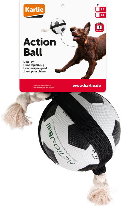 Karlie Action Ball - Footballs and basketballs (Ball toy dog)