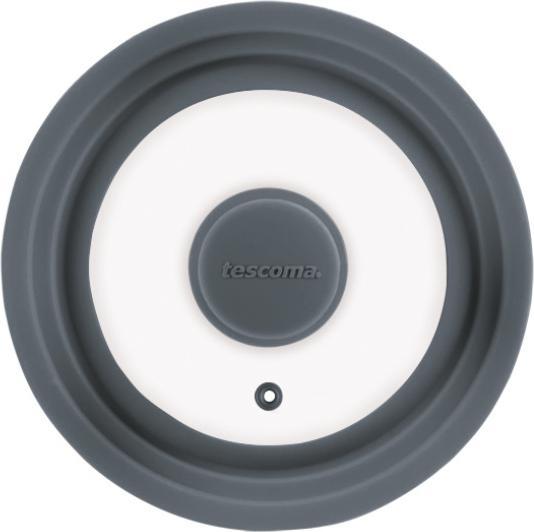 Produktbild Tescoma Unicover Deckel Ø 16, 18, 20 cm Grau (21 cm, Kunststoff, Metall)