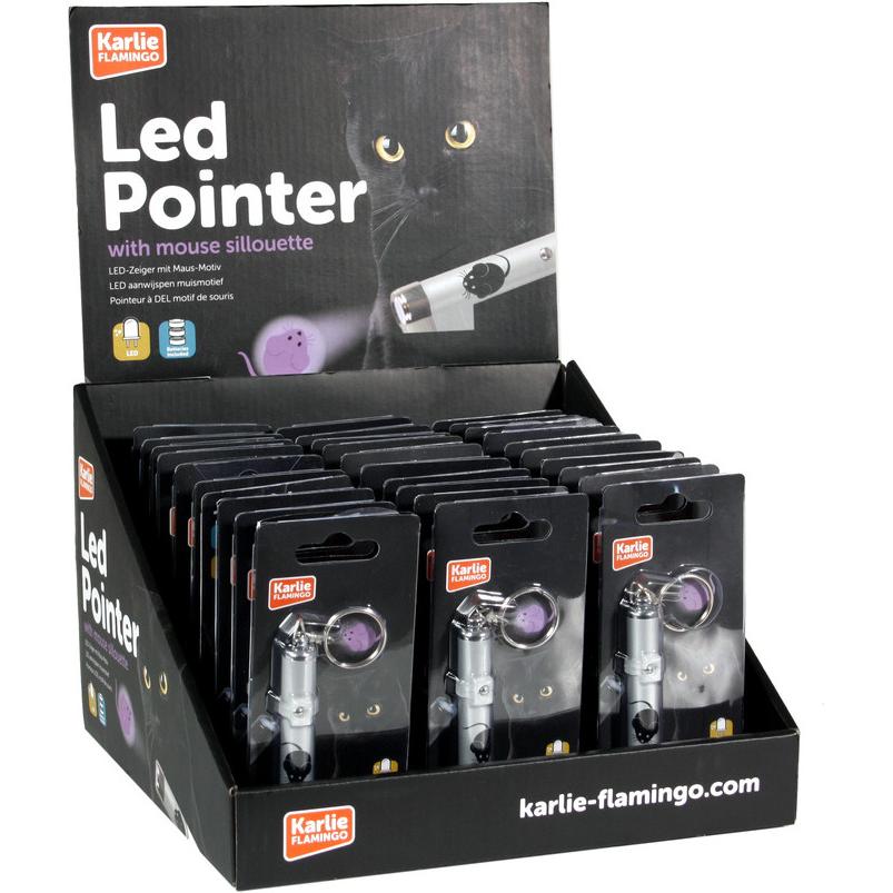 Thumbnail - Karlie Pointer mit Maus-Motiv (Katzenspielzeug), Katzenspielzeug