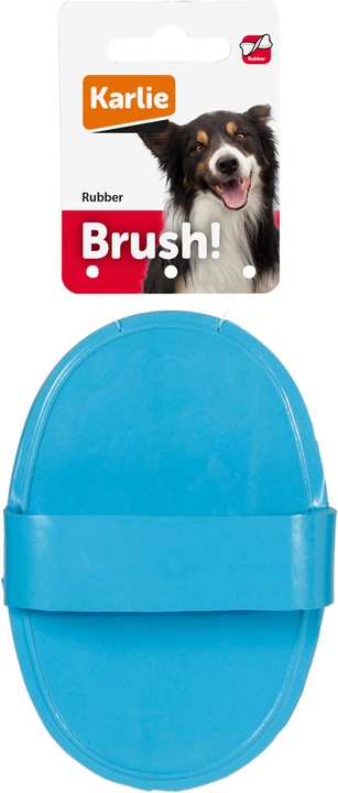 Produktbild Karlie Gummibürste oval (Hund)