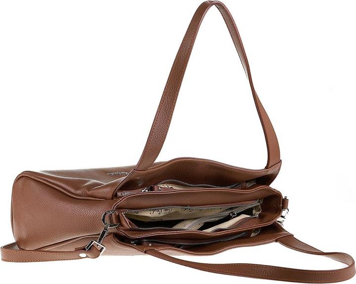 Produktbild Pierre Cardin **Damen Schultertasche Made In Italy - Modell Celeste Chic - 100% Leder** - 36.0 X 24.0 X 10.0 Cm