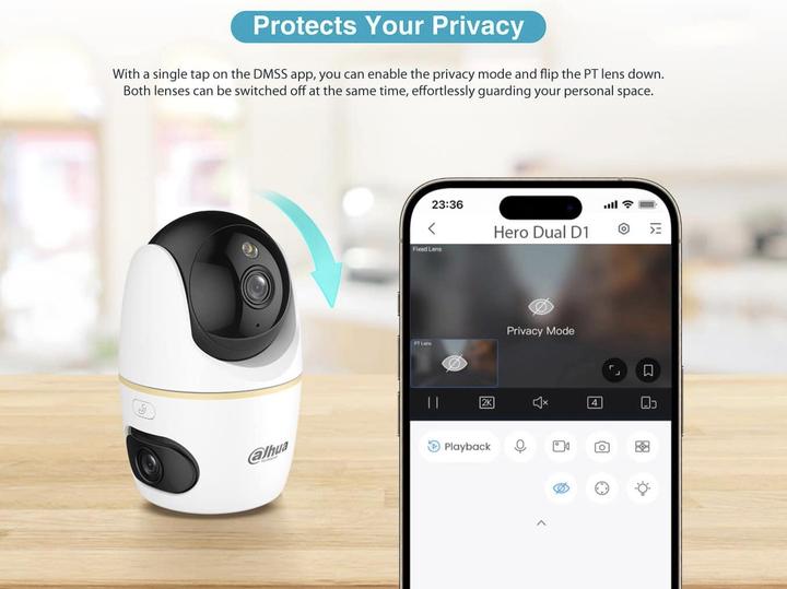 Productafbeelding Dahua H5D-5F (2880 x 1620 Pixels)