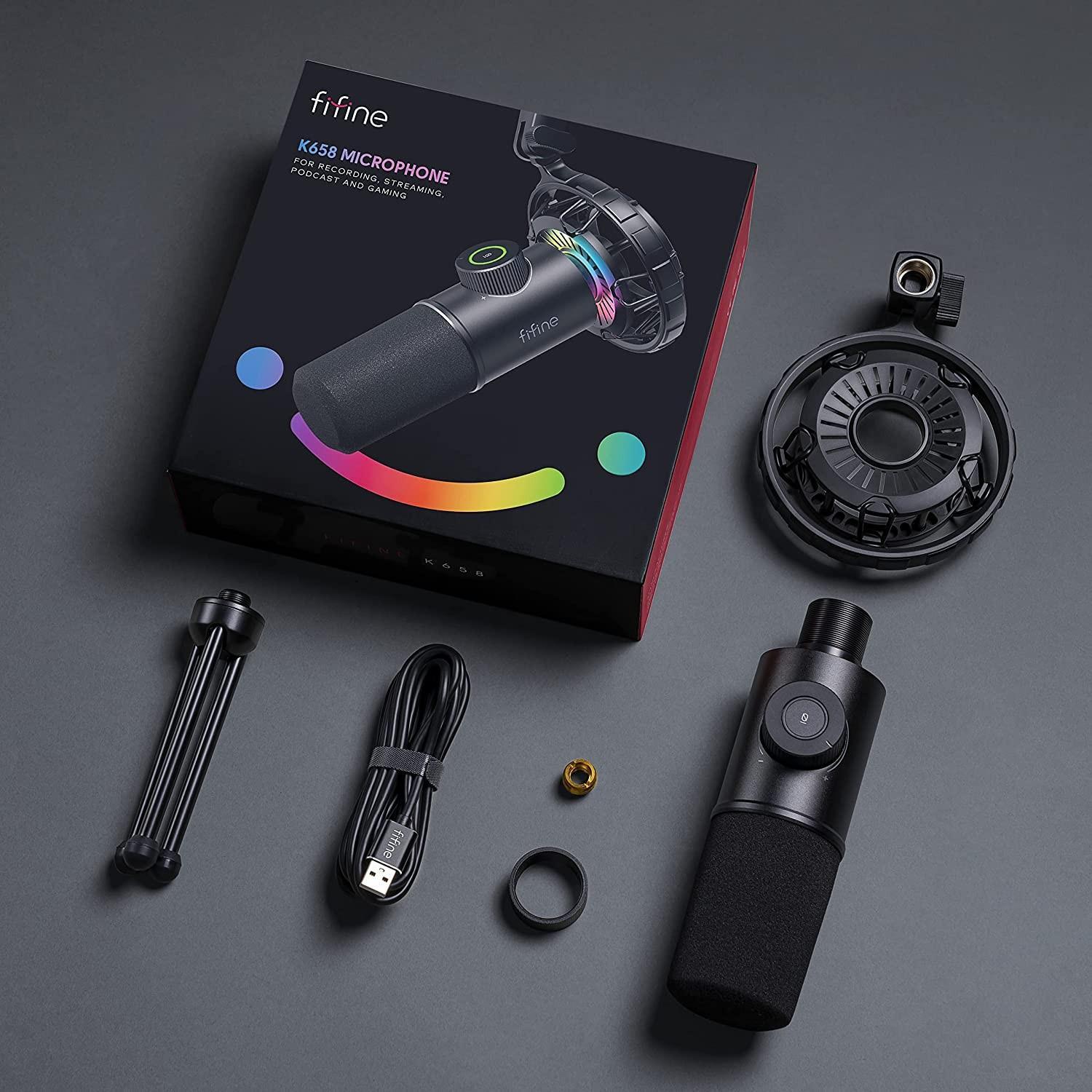 Thumbnail - Fifine K658 RGB, Mikrofon