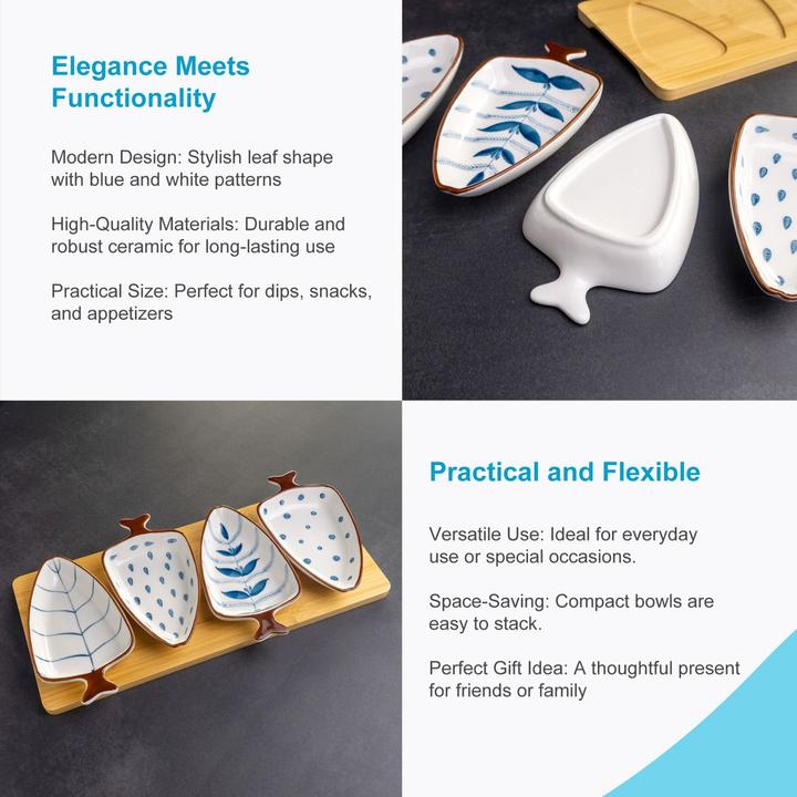 Actual product image Intirilife Snack & dip bowl set