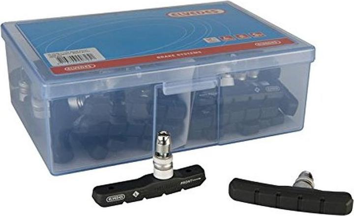 Actual product image Elvedes V-brake brake shoes sw (Shimano, Rubber)