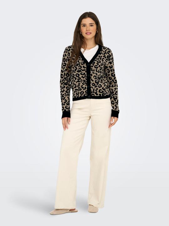 Produktbild Only Onlleo Ls V-Neck Cardigan Knt Noos (S)