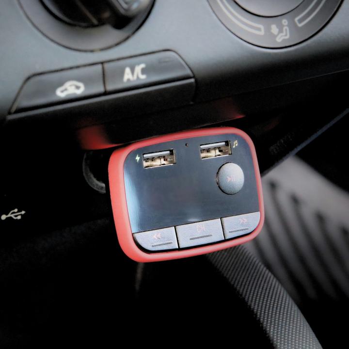 Actual product image Savio Bluetooth FM Transmitter TR-10 FM 87 6 - 107 9 MHz Black