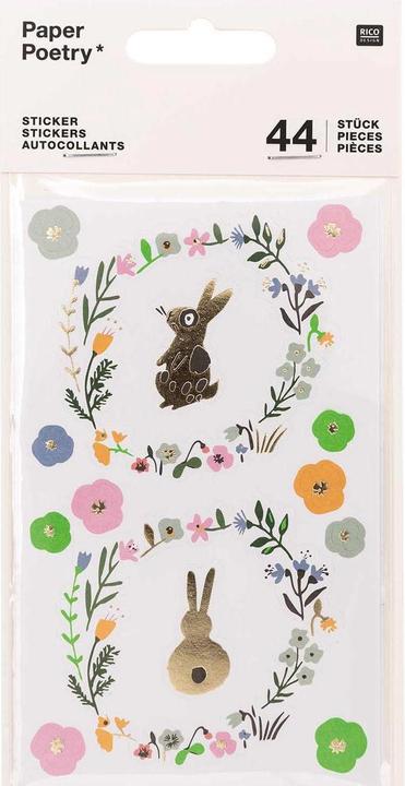 Rico Design Sticker Osterhase (44 x)
