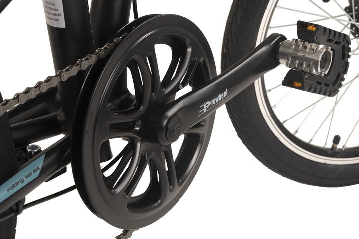 Produktbild KS Cycling Faltrad 20" Yachter schwarz 6 Gänge (30 cm)