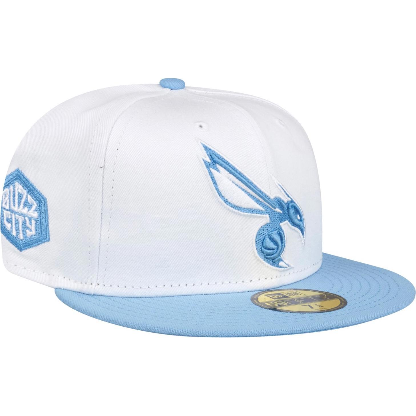 New Era, Herren, Cap, 59Fifty Fitted Cap - NBA Charlotte Hornets - 8, Weiss, (8)
