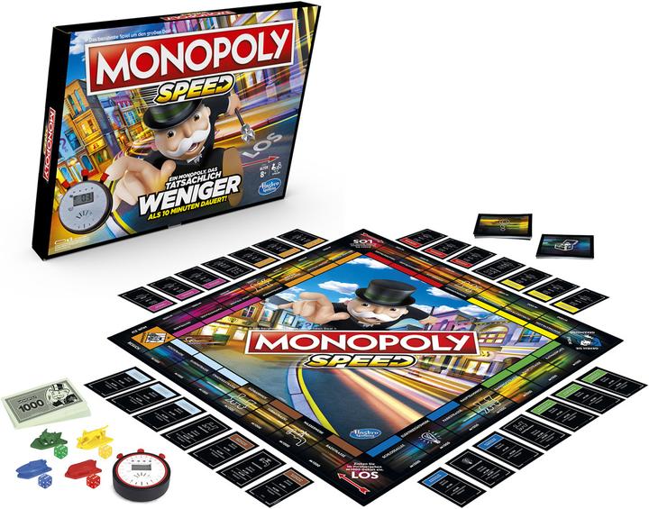 Produktbild Monopoly Speed (Deutsch, 2 - 4 Spieler)