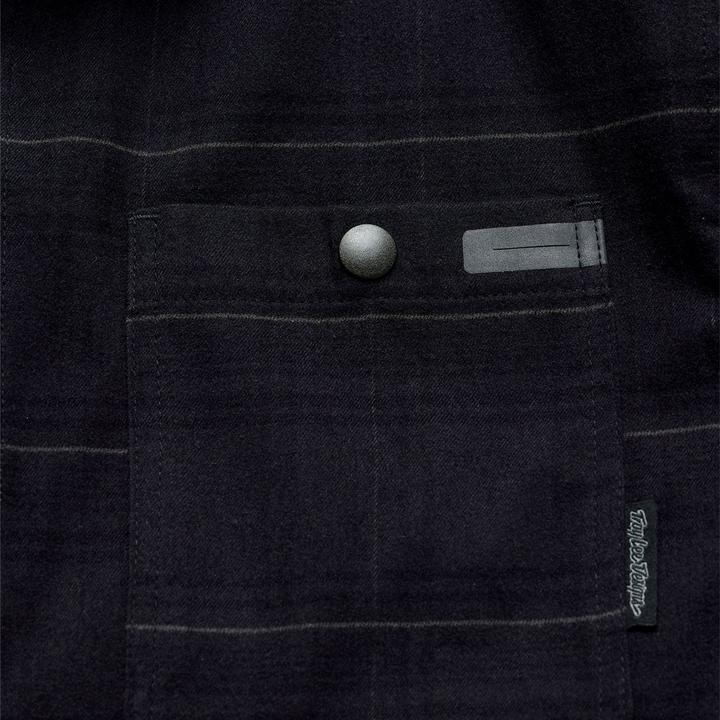 Actual product image Troy Lee Designs Grind Flannel, YD Plaid, carbon, XL (XL)