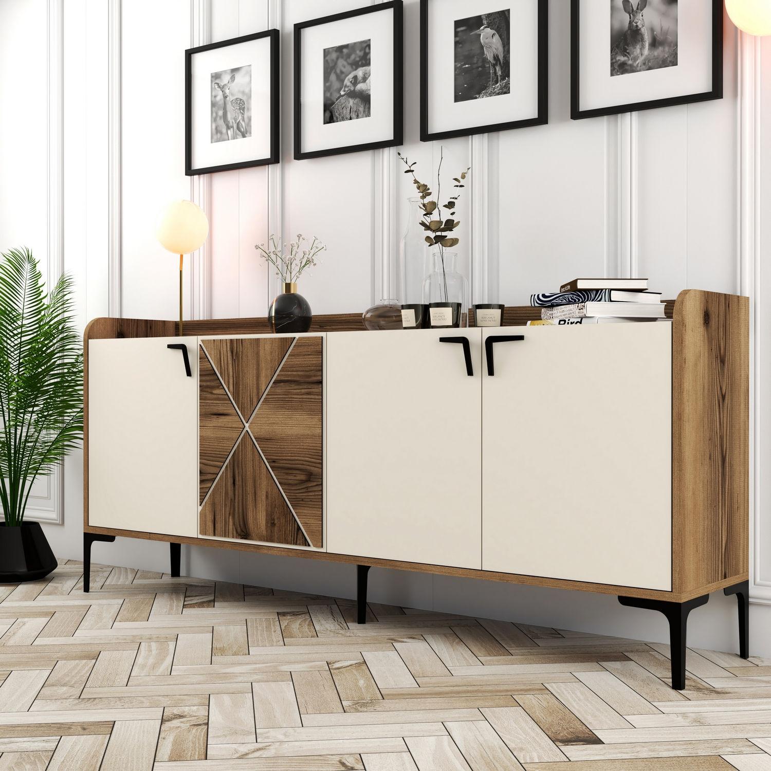 Hanah Home, Kommode + Sideboard, Fallon (180 x 35 cm)