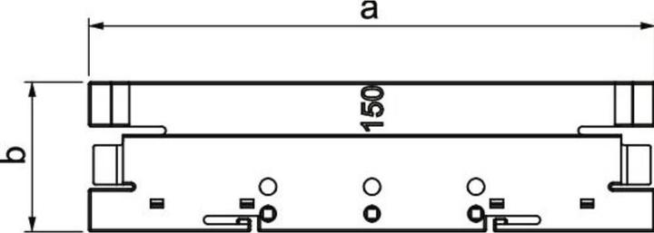 Produktbild OBO Bettermann Oberteilklammer (Kabelkanal)