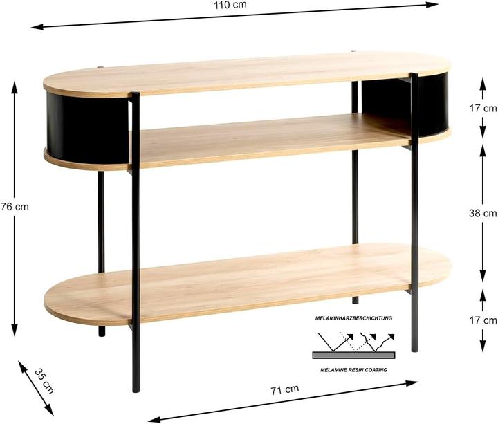 Produktbild HAKU Möbel Konsole (110 x 39 x 76 cm)