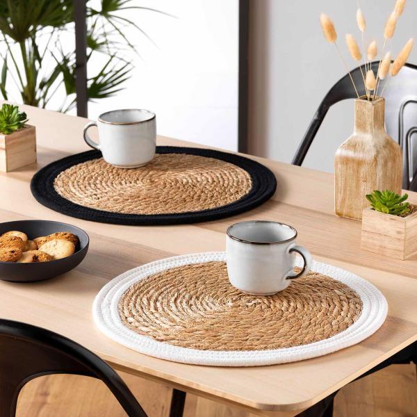 Actual product image Natura Punto Placemat Straw Wickerwork, Set of 4 (4 pcs.)