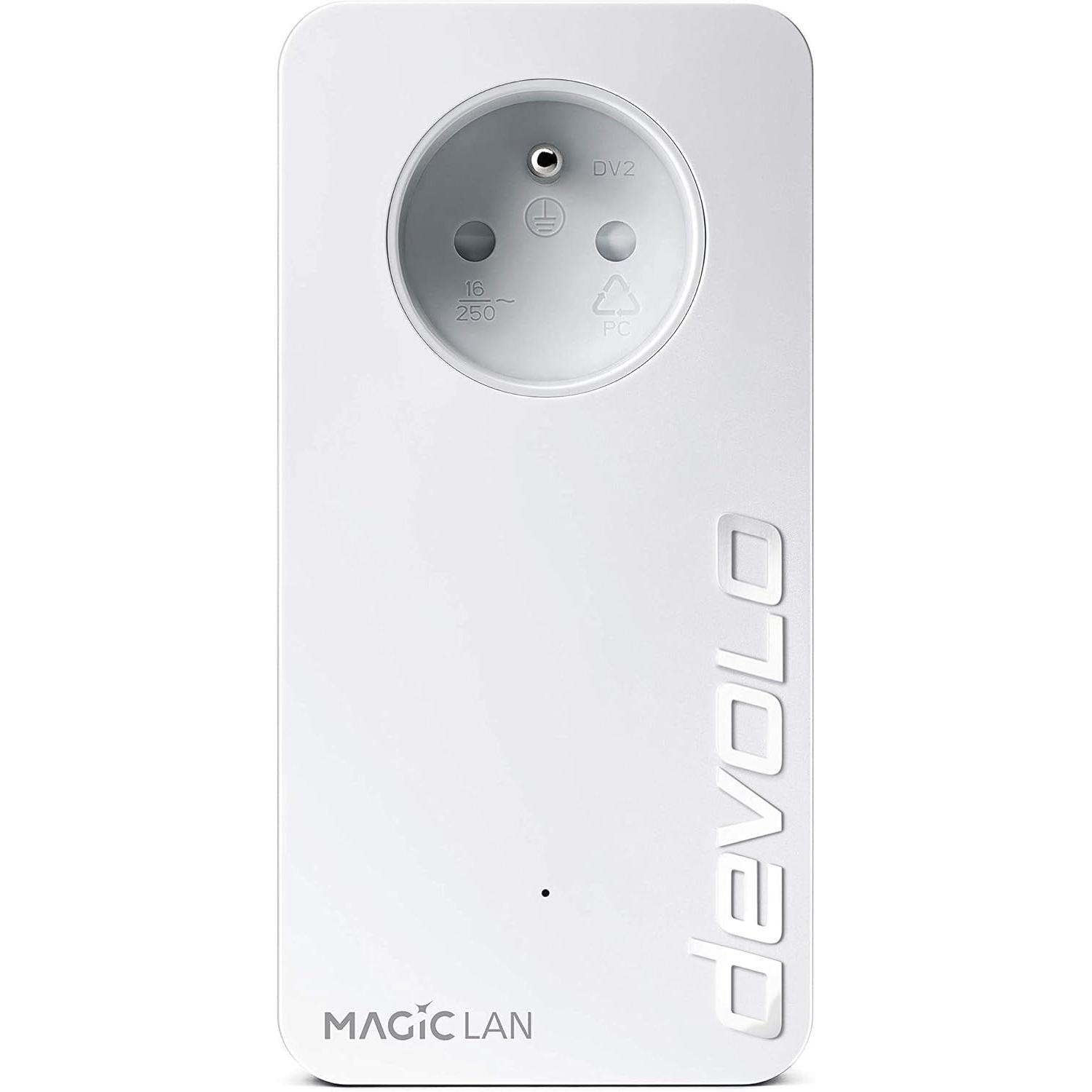 Devolo Magic 2 LAN triple Starter Kit (2400 Mbit/s), Powerline, Weiss