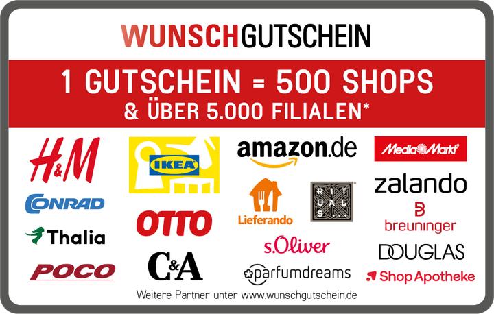 Wunschgutschein Guthaben (25 EUR)
